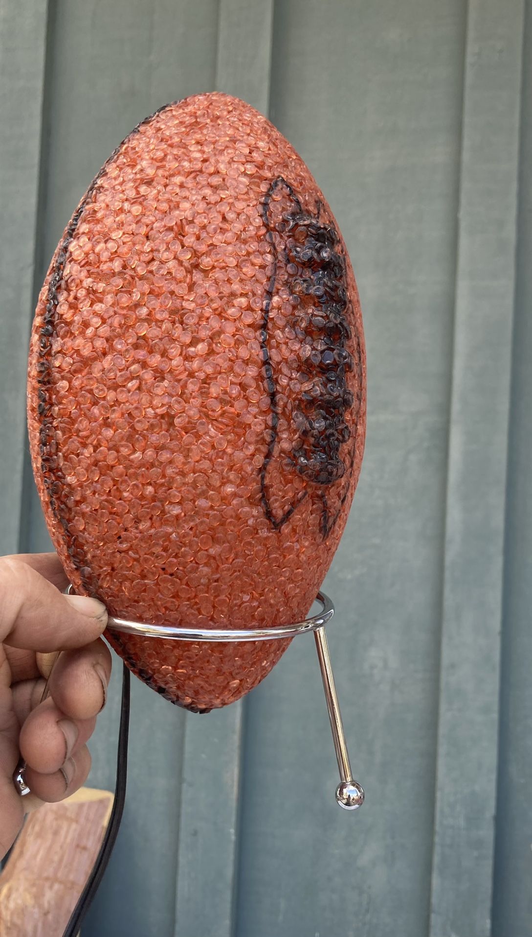 Football Lamp 1970s Vintage