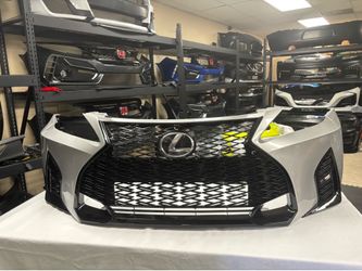 For 2006-2012 Lexus IS250 IS350 Front Bumper Grille Kit Conversion To 2021+ Painted Silver