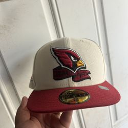 Arizona Cardinals Fitted Size 7 1/8 