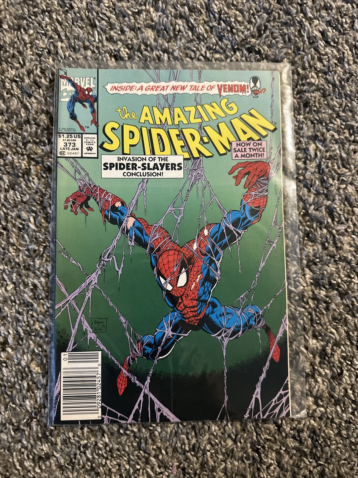 Amazing Spider-Man #373 Marvel Comic Book 1993