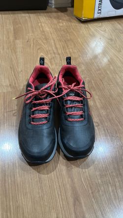 Columbia TECHLITE Black and Red Trail outdry waterproof Shoes