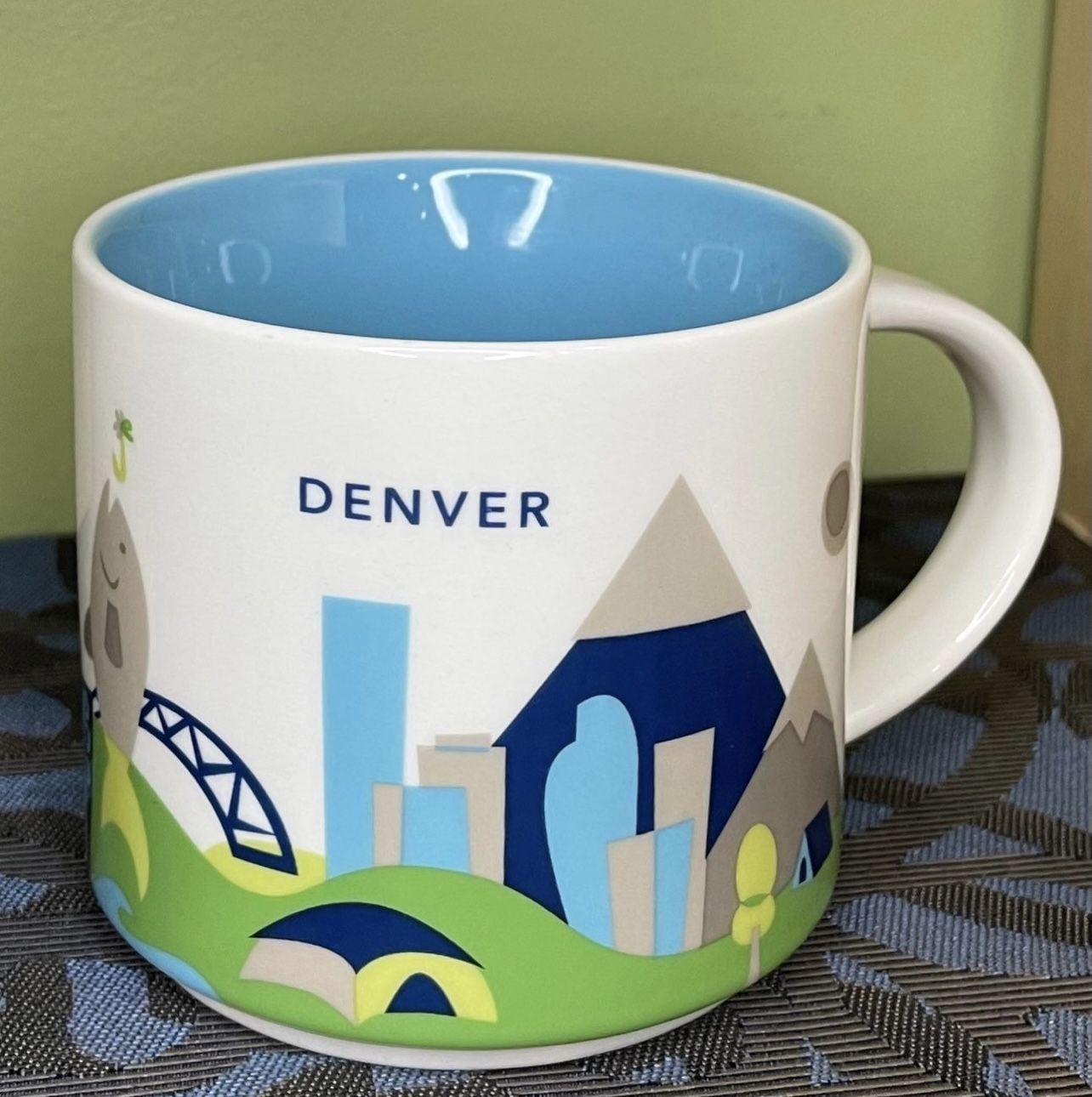 New 2014 Starbucks You Are Here Collection Denver Colorado 14 oz. Coffee Mug