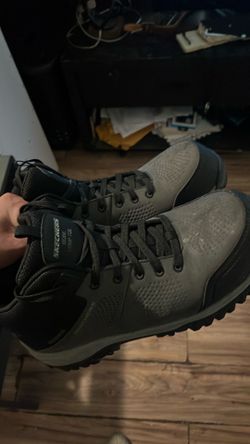 Skechers steal toe work boots