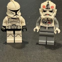 LEGO Clone Trooper Minifig Star Wars Episode 2  Lego  At - At Driver Star Wars minifigure 8084 8129 At-At