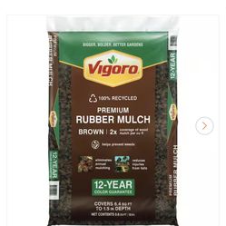 47 Bags Of Rubber Mulch