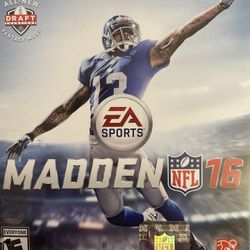 MADDEN NFL 16 (X-Box ONE + Series X)