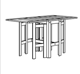 Ikea Applaro Table