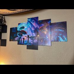 Rick & Morty Framed Canvas 