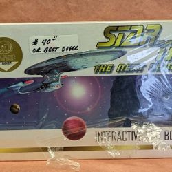 Star Trek Interactive VCR Board Game 1993 - Collectable - New - See Description 