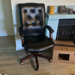 Leather Desk Chair