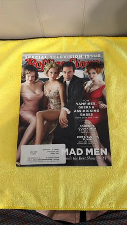 Rolling Stone Magazine Mad Men Special TV Issue