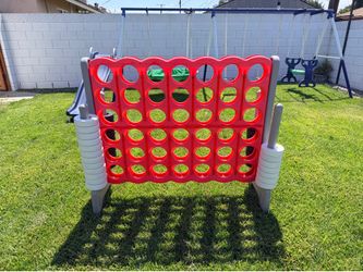 Costway Jumbo Giant Connect 4 Outdoor Yard Game –$45