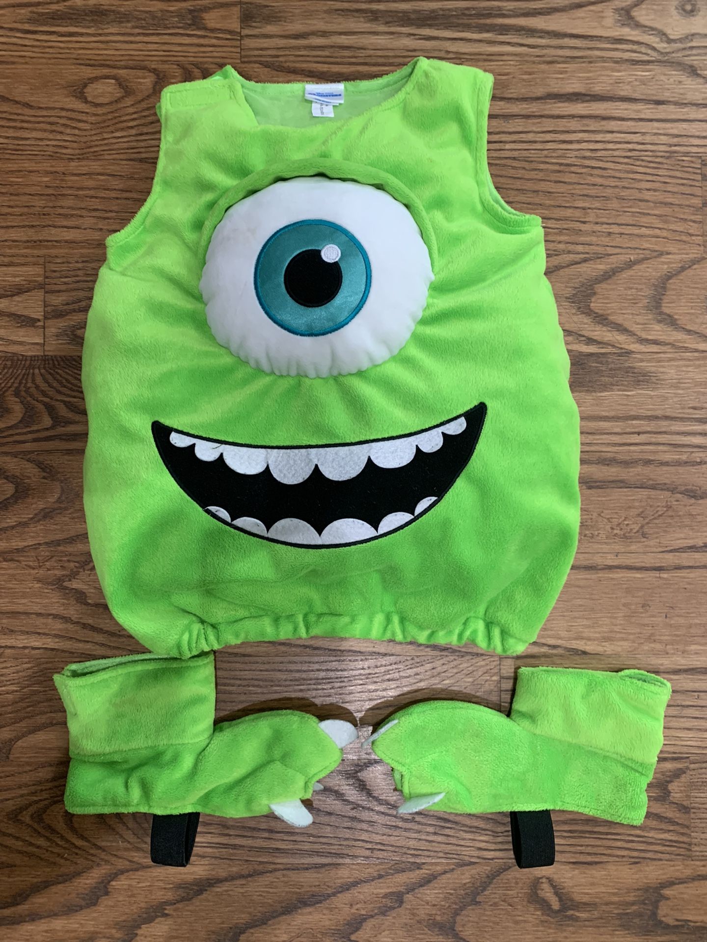 Infants Monsters Inc costume with booties Size 12-18months
