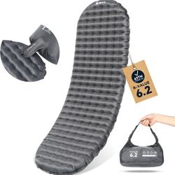 Hikenture R6.2 Insulated Sleeping Pad for Camping - New in Box