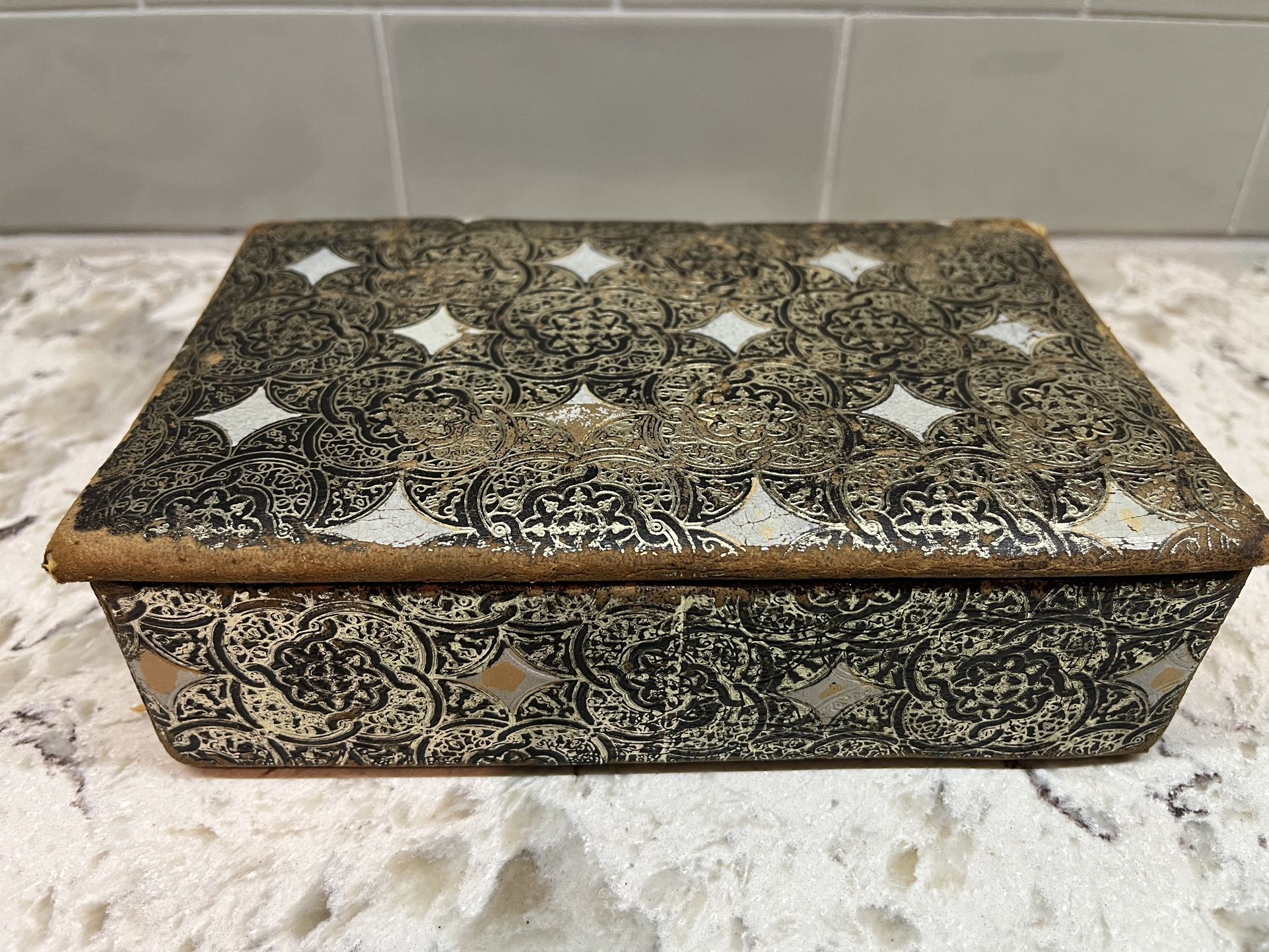 Leather Antique Box