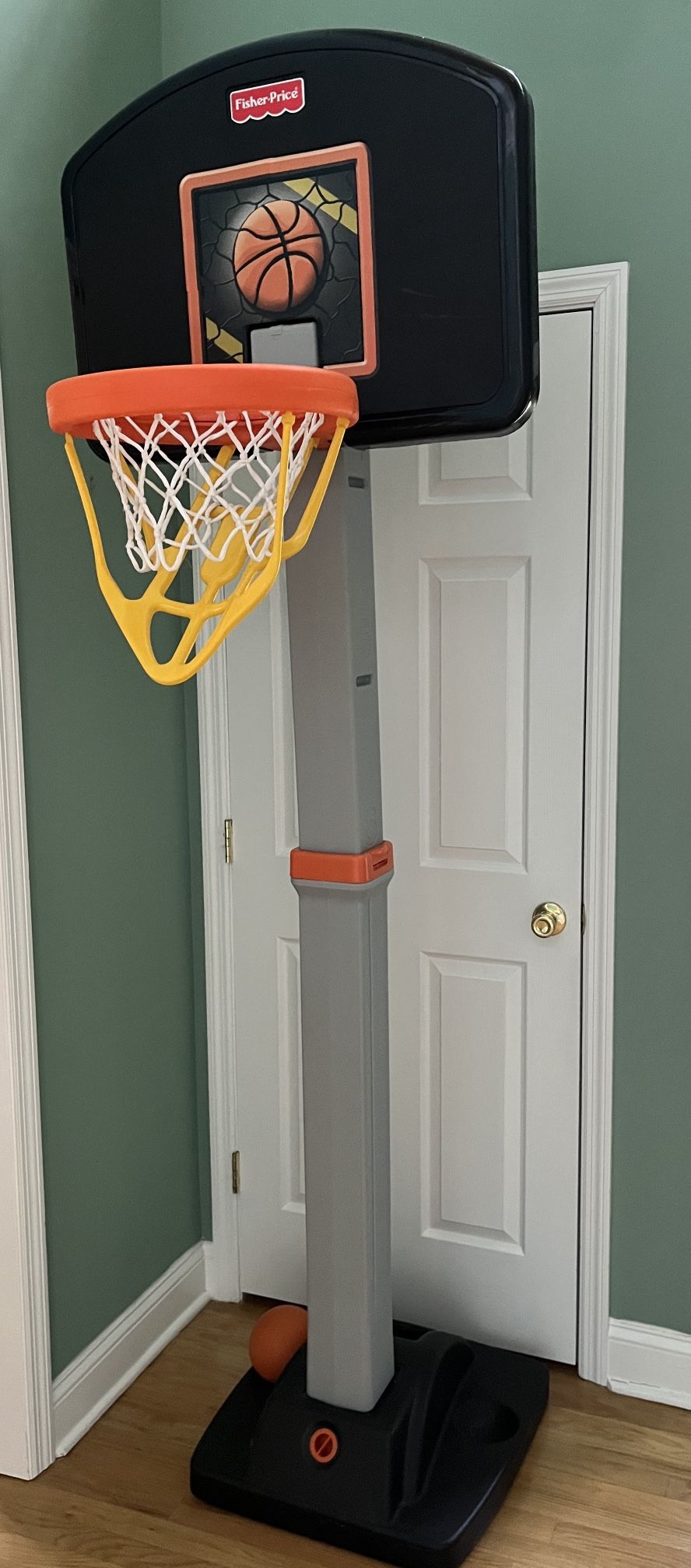 The Fisher-Price Grow to Pro Basketball Hoop