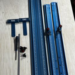TPG Parallel Guide System & 2 TPG Adapters (Drop-On) for TPG Parallel Guide System 