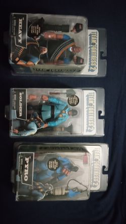 Team Fortress 2 Blue Action Figures