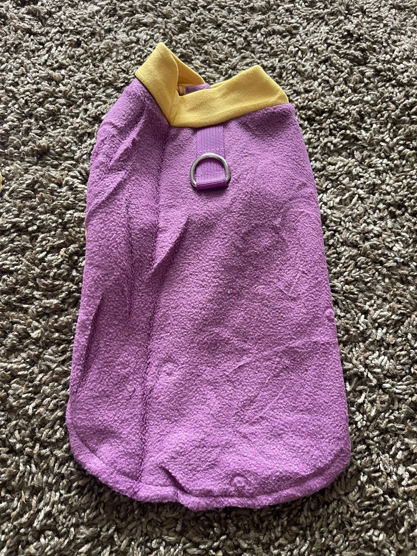 Small Fleece Button Up Dog Sweaters