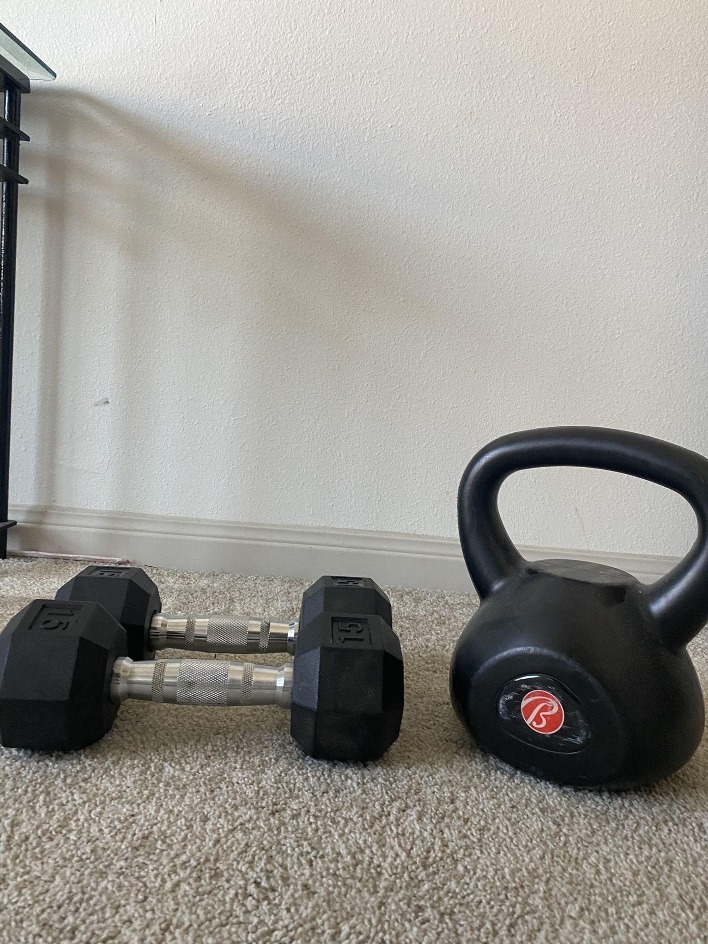 Dumbbell/kettle Ball Set