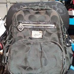 Coach Backpack Black