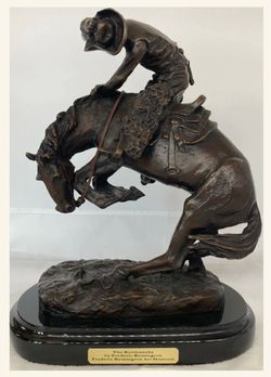 Remington Bronze THE RATTLESNAKE