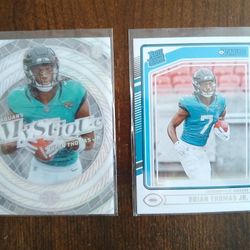 Brian Thomas Jr. Rc Football Cards 