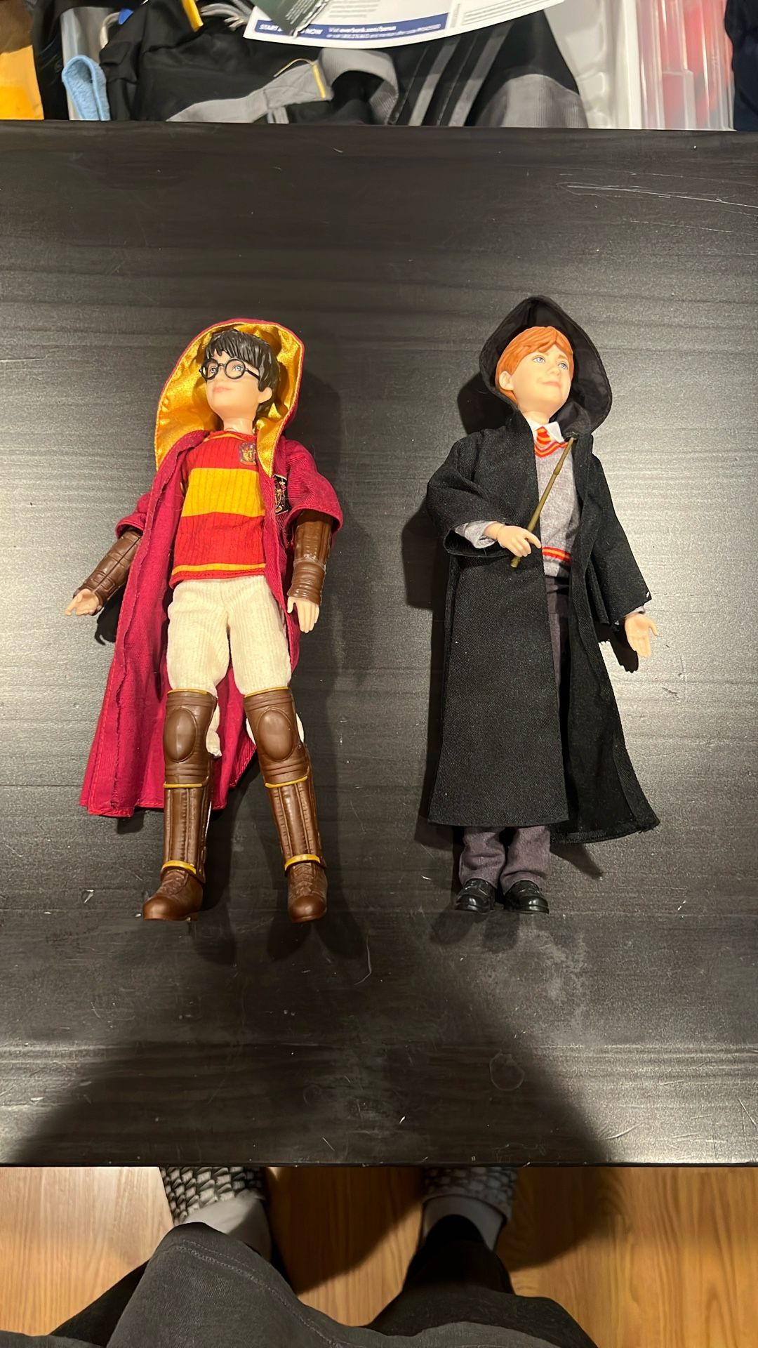 Harry Potter and Ron Weasley Action Figures