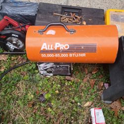 All Pro Propane Heater 