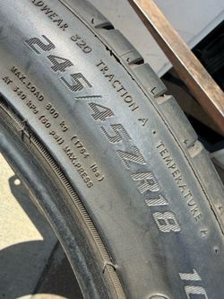 245/45/18 (1 Only) $60.00