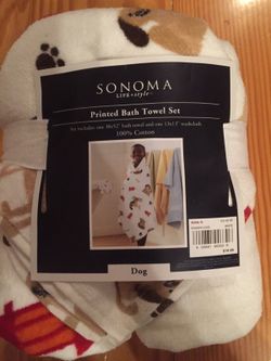 Brand New Dog Towel Set