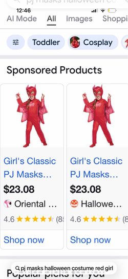 PJ masks Owlette costume