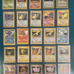 POKEMON BLACK STAR PROMO SET NEAR MINT