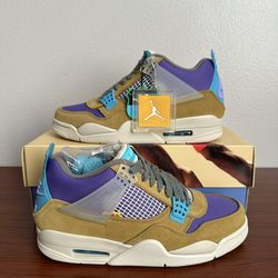 NEW Nike Air Jordan 4 Retro SP Union 30th Anniversary Desert Moss Shoes Size 9