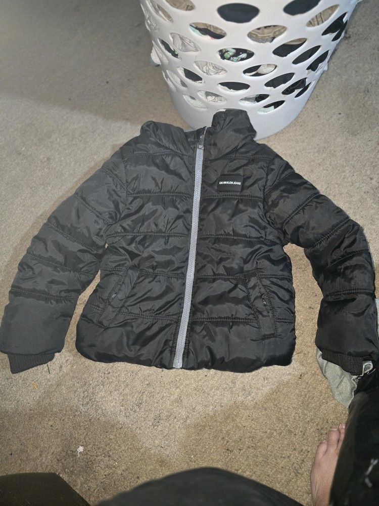 Size 5t Puffy Fleece Lined Jacket