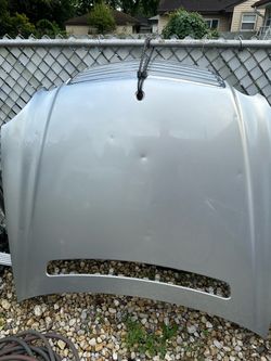 Hood W211 Mercedes Silver