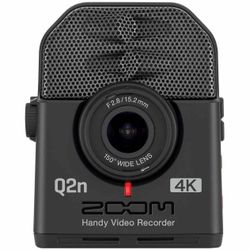 Zoom Q2n-4K Handy Video Recorder with High Quality 150° Wide Angle Lens