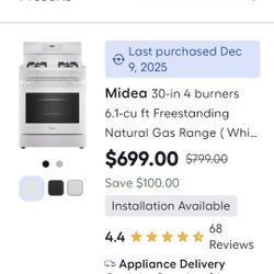 Midea Gas Range