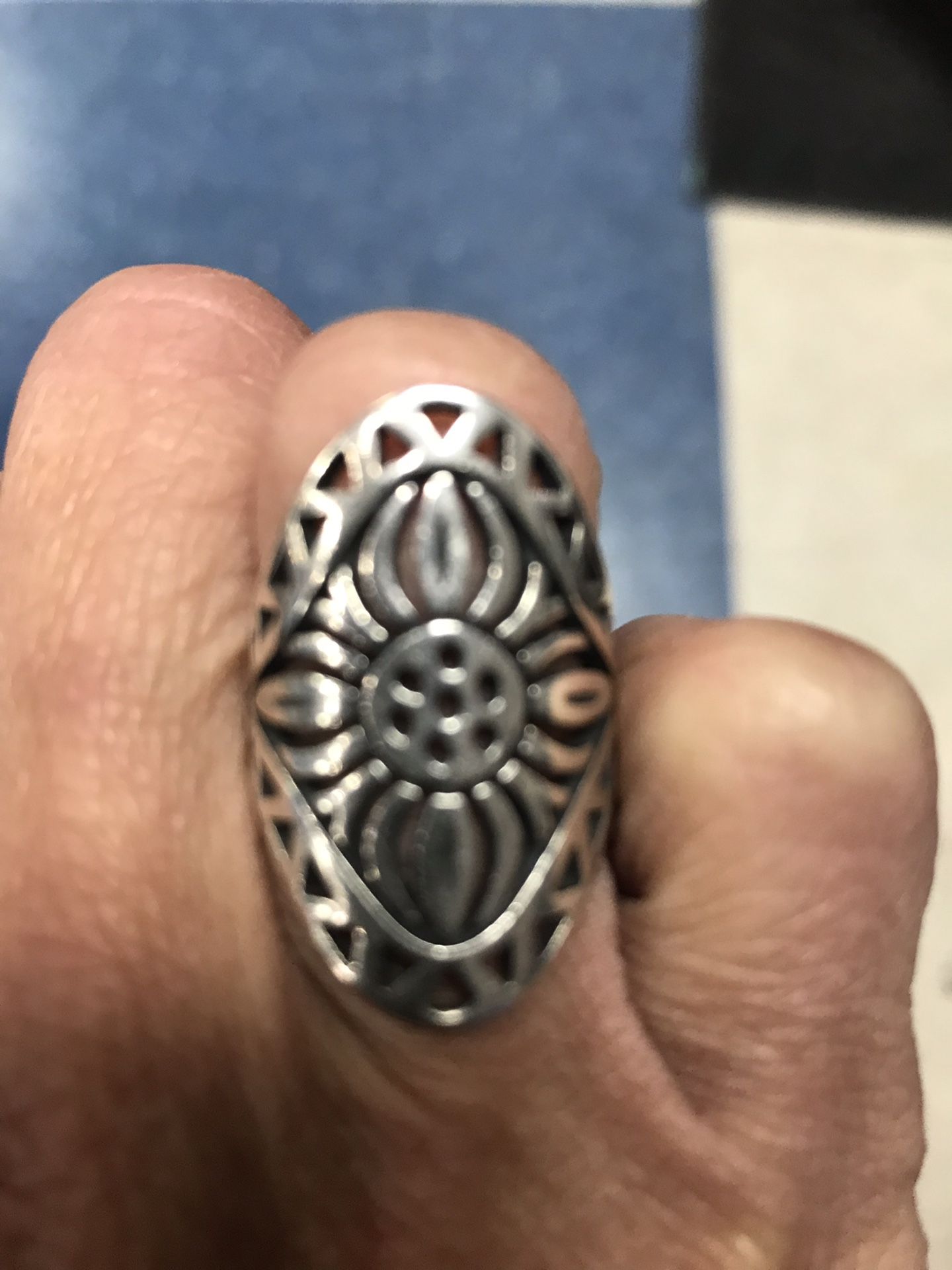 Retired James Avery Flor Del Sol Sunflower Ring