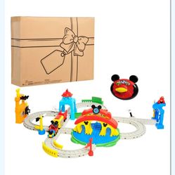 Just Play Mickey Train Track Set Amazon Exclusive