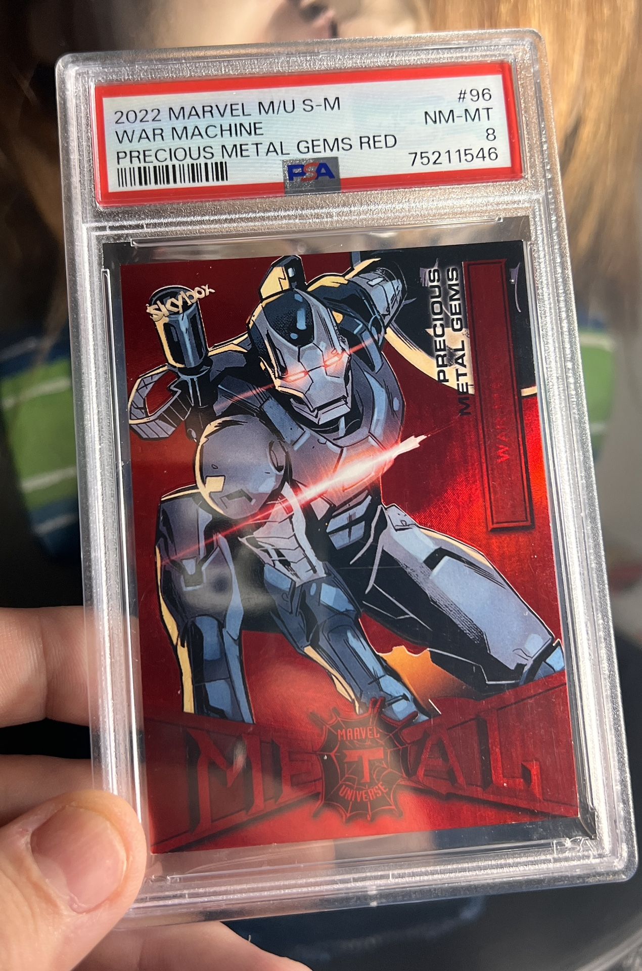 WAR MACHINE PRECIOUS METAL Red