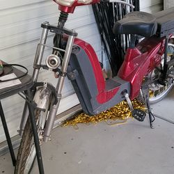 New  electric scooter use twice only