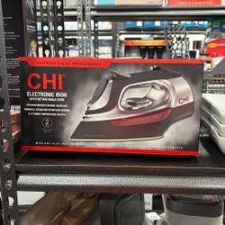 CHI Electronic Clothing Iron with Retractable Cord