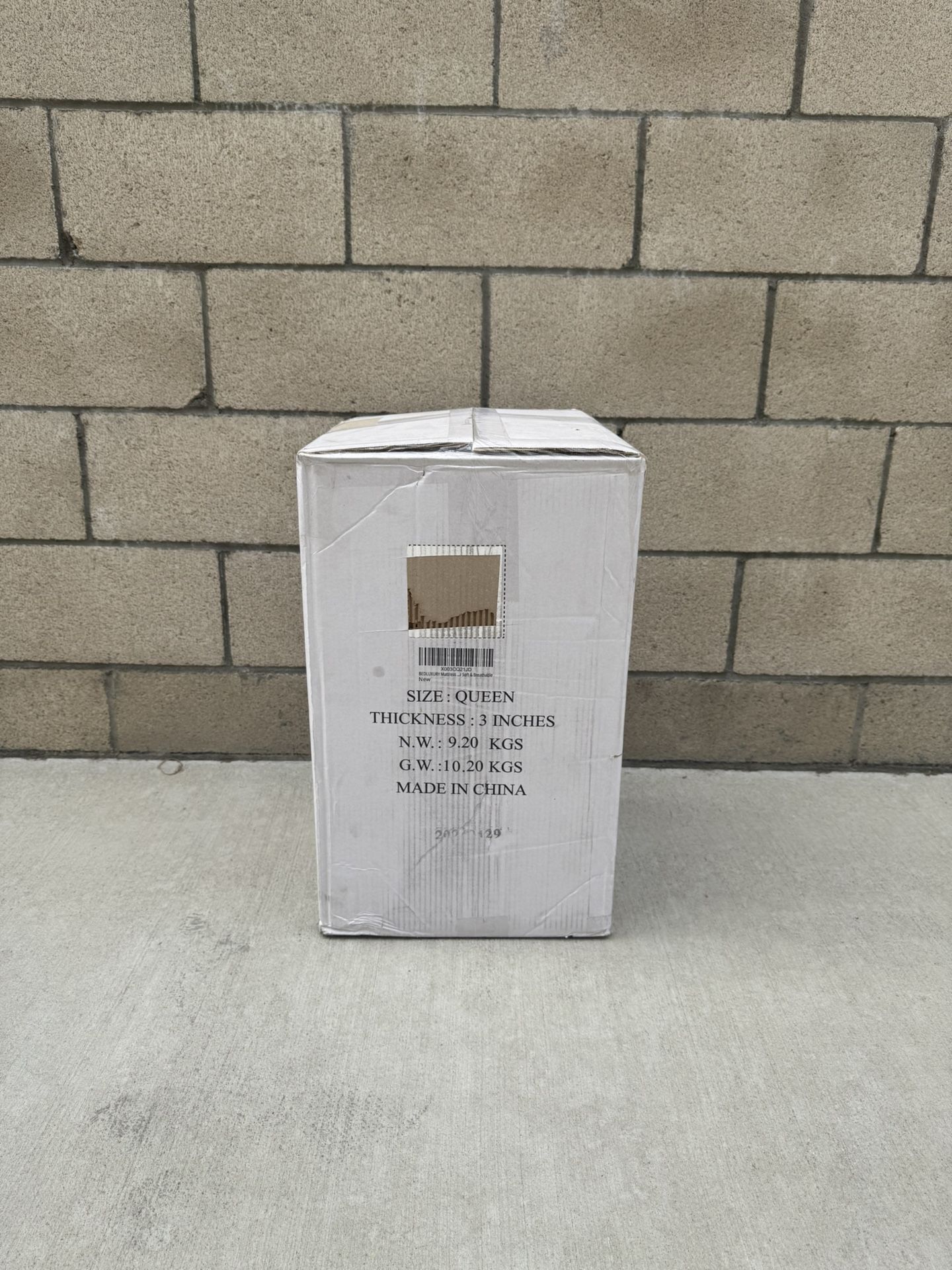  NEW 3” Queen Memory Foam Mattress Topper **$40 Each**