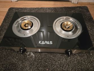 New KAPAS Double Gas Cooktop (KPS-RQ62) – Never Used