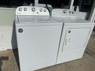 Whirlpool washer and Electric Dryer