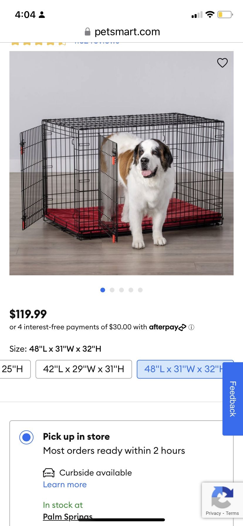 New King Large Dog Crate.