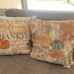 Fall Pillows  And Garland