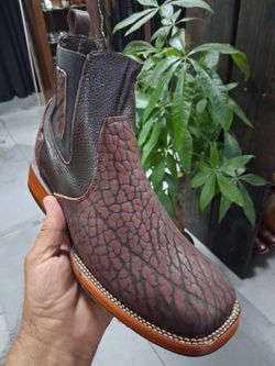 Botin cuello de toro de mexico