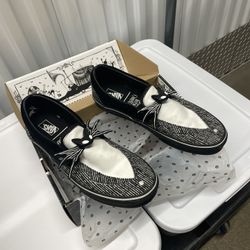 Vans Nightmare Before Christmas Jack Skellington Shoes Size 10.5 Men